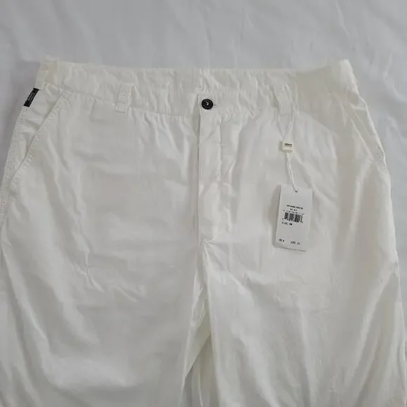Armani Collezioni Pants Mens Size 38 Tall 35 inseam Off White NEW $285